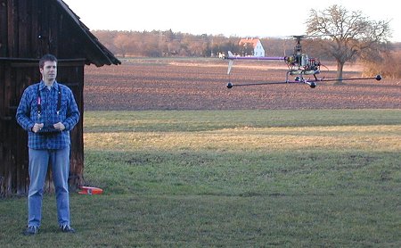 My second ECO 8, flown on 3rd Feb. 2002